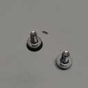 2PCS Bike 8mm Hex Crank Arm Fixing Bolts Screws with Caps - Capless Bottom Bracket Screws for Mountain and Road Bikes - Compatible with FSA, Suntour, Prowheel and More