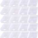 Battery Organizers AA/AAA Battery Containers Holders Compact Portable Storage Cases Insulative Plastic Clear Protective Battery Cases for Travelling/Home/Office/School/Garage(20 PCS)