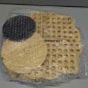 Peohud Wooden Pen Holder, 124 Slots Rotating Pencil Display Stand, Portable Paint Brush Organizer for Colored Pencils, Watercolor Brushes, Art Brushes, Office, Desktop