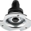 WE3M33 Dryer Shaft and Bracket Assembly Compatible with GE Kenmore Hotpoint Dryers, Replacement Part AP2049403 EA2355941 PS2355941 1515105 AH2355941