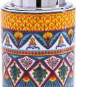 Bico Havana Ceramic 12oz Soap Dispenser with Removable Pump, Ideal for Kitchen, Bathroom, Lotion and Essential Oil