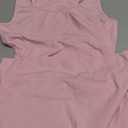 Missufe Women's Sleeveless Racerback Tank Ruched Bodycon Sundress Midi Fitted Casual Dress (Light Pink) S