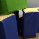 6-Piece Soft PU Leather Toddlers Climbing Toys, Baby Foam Climbing Blocks for Toddlers, Foam Play Gym Climber Structures for Toddler 3, Indoor Climb and Crawl Activity Play Set