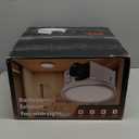 Fitop Bathroom Exhaust Fan with Light,130 CFM 47W 1100LM Ceiling Mount Shower Ventilation Exhaust Fan, 1.5Sones Bathroom Vent Fan with Light, Fan LED Light 3000K/4000K/5000K (White)