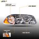 Headlight Assembly fit for 1996-2007 Mack Vision Truck DOT/SAE Approved Pair Driver and Passenger Side