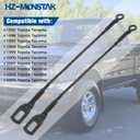 Tailgate Support Cable Rear Driver & Passenger Side 65770-04030 | Compatible with 1995-2004 Toyota Tacoma, Lift Gate Support Straps Pickup Replace 6577004030 38531, Pair Rear Tailgate Cables