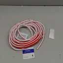 Weather Stripping Seal Strip for Doors Windows 18 Feet, Self-Adhesive Backing Seals Large Gap (from 5/16 inch to 15/32 inch), Easy Cut to Size (White)