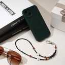 Y2K Lanyards for ID Badges and Keys Black ID Badge Holder with Lanyard Key Cute Accessories for Women