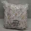 WITSHOCK 8x10 Area Rugs for Living Room: Machine Washable Non Slip Vintage Carpet - Low Pile Lightweight Print Rug for Bedroom Dining Room Kitchen Table - Stain Resistant for Household (Light Blue)