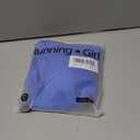 RUNNING GIRL Sports Bras for Women High Support, Adjustable Straps Hook Back Sports Bras for Women with Sewn in Pads (Blue, L)