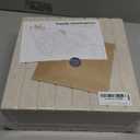 Bumusty Large Cork Board Alternative-48 x 36" Felt Bulletin Board Tiles, with 30 Pushpins, 70 Adhesive Tabs, 12-Pack Slat Wall Paneling, Cork Boards for Office Push Pin Board Felt Board-Oatmeal