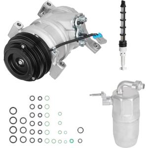 AC Air Conditioner Compressor Repair Kit fit for Chevrolet Silverado 1500,1500 HD,2500 HD,3500,fit for GMC Sierra 1500/1500/HD/2500 HD,fit for Cadillac Escalade EXT 2002-2006,for KT-4052