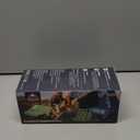 FUN PAC Camping Sleeping Pad, Ultralight Camping Mat with Pillow, Built-in Foot Pump Inflatable Sleeping Pads Compact for Camping Backpacking Hiking Traveling Tent,Single,Green