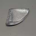 Snowkingdom Round Silver Placemats Set of 18, 15 Inch Round Metallic Hollow Vinyl Place Mats, Washable Easy Clean Wipeable Non Slip PVC Kitchen Dining Table Mats for Wedding Outdoor Party Decoration