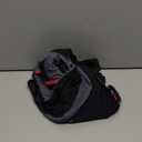 CharmLeaks Womens Boyleg Racerback One Piece Swimsuit Athletic Full Coverage Swimwear Lap Swimming Suit (Small, #3c Black/Grey/Red)