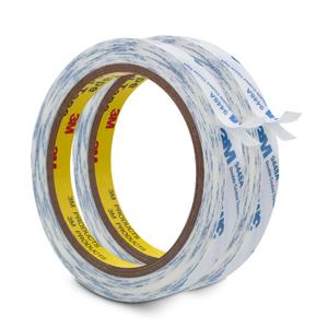 3M Double Sided Tape 9448A 0.39"32.8Ft 2 Pack Double Coated Tissue Tape Adhesive Sticky Tape Translucent Removable for Foam Art Craft Nameplate Bonding