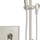 Symmons 3603-H321-V-STN-1.5-TRM Duro Single Handle 1-Spray Hand Shower Trim in Satin Nickel - 1.5 GPM (Valve Not Included)