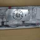Modern Bathroom Vanity Light 3-Lights Black Crystal Wall Lamp Bathroom Modern Crystal Vanity Lighting