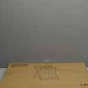  MHACVVO Bamboo Luggage Rack with 4 Storage Compartments, Foldable Suitcase Stand for Guest Room, 150lbs Capacity, Sturdy, Space-Saving and Easy to Assemble Organizer (Walnut 1 Pcs)