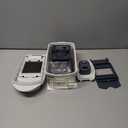 Mueller Pro-Series All-in-One, 12 Blade Mandoline Slicer for Kitchen, Food Chopper, Vegetable Slicer and Spiralizer, Cutter, Dicer, Grater, Kitchen Gadgets Sets with Container, White Sand/Gray