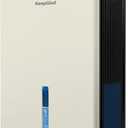 KeepGlad Dehumidifier, 98OZ Dehumidifiers for Home(1000sq.ft), Humidity Display Dehumidifier for Basement Bathroom Bedroom, Auto Shut Off, Washable Filter, Drain Hose, Timer, 7 Ambient Lights, Khaki