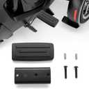 KEMIMOTO Brake Pedal Compatible with Can-Am Ryker 600, 900, Sport, Rally Edition, Large Brake Foot Rest Extended Pedal Footboards (No drill)