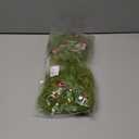 17 Inch Christmas Tree Picks, 6 PCS Lime Green Furry Curly Stems with Red Glitter Balls, Flexible Christmas Tree Topper Decorations for Holiday Arrangements, Wreaths & Table Christmas Decor