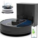 Bagotte Robot Vacuum and Mop Combo, 6000Pa Robotic Vacuum with Mapping, Self-Emptying Station for 90 Days Hands-Free, LiDAR Navigation, Wi-Fi/App/Alexa Voice Control, for Carpets & Hard Floors