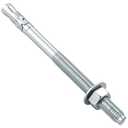 1/2x8 30Pcs Inch Standard Fasteners for Heavy-Duty Zinc Wedge Anchors for Cement and Concrete
