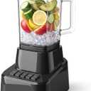 OLIXIS Professional Kitchen Blender, 850 Peak Watts Full-Size Multi Function Blender, 54oz Glass Jar, 4 Speed Pulse Mode, Ice & Frozen Fruit Processing