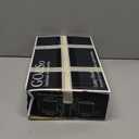 GO&SO Natural Linen Medium Drum Lamp Shades 13" Top x 13" Bottom x 10" High (Spider) Modern Beige Gray Lampshade for Table Lamps Bedside Lamps -Assembly Required - By GO&SO