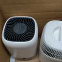 2 Pack of Air Purifier with High Efficience Filter, Fragrance Sponge Night Light Vital Breeze Timer 22dB, for Dust Pollen Smoke Odors, Office, Desktop, Home Bedroom Small Room, DH-JH12 White