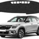 Dash Cover Mat for KIA Seltos 2024 2025 Accessories Non-Slip Dashboard Cover Mat Sunshade UV Rays Protector Interior Accessories(Not fit HUD, Not fit 2026)