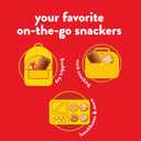 2 x RITZ Fresh Stacks Savory Onion Crackers, Travel Snacks, 11.5 oz (8 Multi Snack Packs)