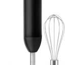 Immersion Blender Handheld Cordless Stick, Stainless Steel Hand Held Blender Mixer with Egg Whisk, for Soup, Smoothie, Puree, Baby Food
