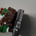 Heavy-Duty Christmas Stocking Holders for Mantle, Set of 4 Weighted Pink Santa Themed Xmas Stocking Hooks, Anti-Slip Christmas Hooks for Winter