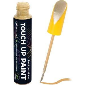 2 x RACOONA Paint Pen,Car Accessories Touch Up Paint Pen,Car Paint Scratch Repair,Car Scratch Remover Pen,Touch Up Paint Pen for Cars,Car Touch Up Paint Pen,Deep Scratches for All Types of Cars (Golden)