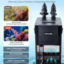 VEVOR 317GPH Canister Filter, 3-Stage External Aquarium Filter with Powerful Pump, Water Circulation Cleaning Machine with Media for Large Fish Tanks and Aquariums Up to 100 Gallons, for Freshwater