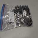 20-piece Silverware Set for 4, Everyday Flatware, Black Handles Utensils Set, Retro Stainless Steel Forks and Spoons, Mirror Finished Utensil Sets for Home Restaurant, Dishwasher Safe Cutlery