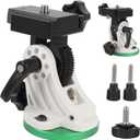 Telescope Mount, Latitude Adjustment Seat Aluminum Alloy Equatorial Wedge Instrument Latitude Base for Astronomy Telescope Accessory, 90 Adjustable Universal Tripod for Telescope with 3/8" Thread