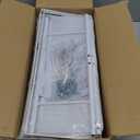 bukfen Narrow Spice Organizers, Slim Behind The Door Organizers,5-Tier Narrow Bathroom Shelf,Slim Corner Shelf,Space-Saving Multi Functional Storage,Spice Racks