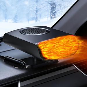 12V Portable Car Heater For Vehicle: Heater For Car Defroster Windshield Heaters Plug In Calentones Para Carro Calentn Para Carro That Plugs Into Cigarette Lighter For Winter 12 Volt (Black)