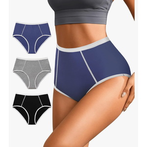 K-CHEONY Womens Underwear High Waisted Cotton Panties Full Coverage Soft Stretch Breathable Ladies Briefs 6 Pack XL K-CHEONY Womens Underwear High Waisted Cotton Panties Full Coverage Soft Stretch Breathable Ladies Briefs 6 Pack XL