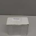 VITEVER [6 Pack] Salad Dressing Container To Go, 2.7 oz Glass Small Condiment with Lids, Dipping Sauce Cups Set, Leakproof Reusable for Lunch Box Work Trip.