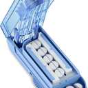 DEPAD Pill Cutter Splitter for Cutting Multiple Pills, Adjustable Pill Cutter Splitter for Small and Tiny Pills with Accurate Alignment, for Small or Large Tablets with Sharp Safe Blade