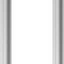 Ekena Millwork PNL08X28AS-02-CASE-2 Ashford Molded Scalloped Wainscot Wall Panel, 8" W x 28" H x 1/2" P, Factory Primed White, 2 Count