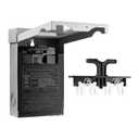 60 Amp AC Disconnect Switch Outdoor 120/240VAC Pull Out Switch Waterproof Metal Box for Air Conditioning Non-Fused