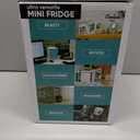 Cooluli Mini Fridge for Bedroom - Car, Office Desk & Dorm Room - Portable 4L/6 Can Electric Plug In Cooler & Warmer for Food, Drinks, Skincare Beauty & Makeup - 12v AC/DC & Exclusive USB Option, Pink