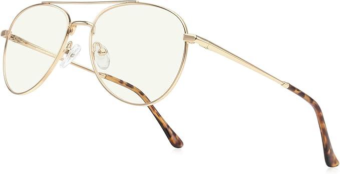 RBPilot, Aviation style Prescription Glasses, +1.00