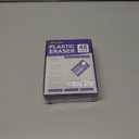 White Vinyl Erasers for Pencils, White Plastic Eraser, 48-Pack Bulk Pencil Erasers for Classroom & School, Kids Classroom Must Haves & Back to School Supplies Eraser.